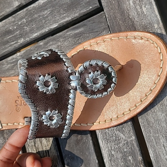 Jack Rogers Jacks Flat Sandals 7M - Picture 4 of 10